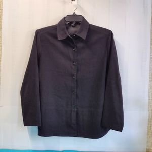 Rafael Sport Women's Blazer Soft Suede Texture Black M